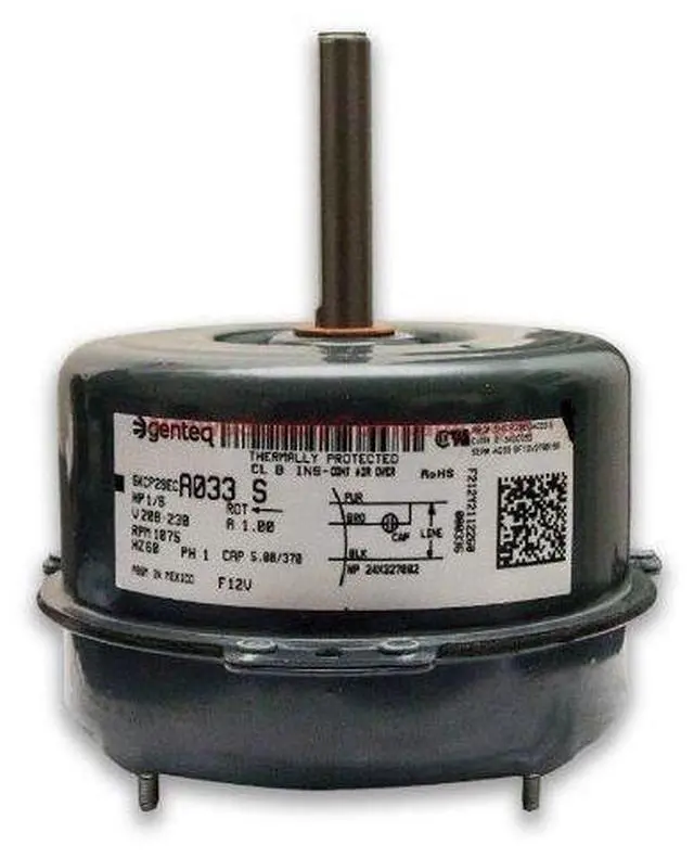 Main image of GE - OEM Replacement for 5KCP29ECA033S 1/6 HP 208-230 Volt Condenser Fan Motor