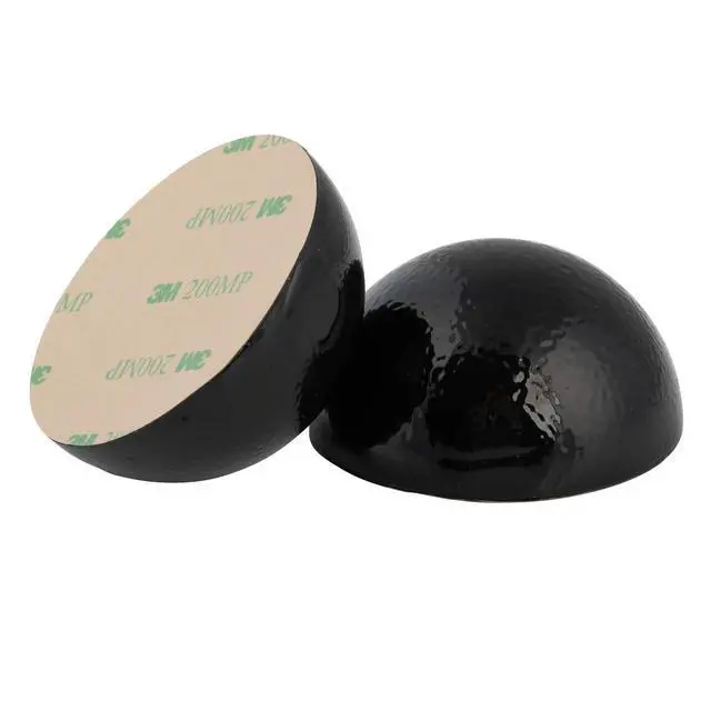 Alt view image 2 of 6 - 1.5" Dia Sorbothane Hemisphere Rubber Bumper Non-Skid Feet with Adhesive (25, 70 Duro)