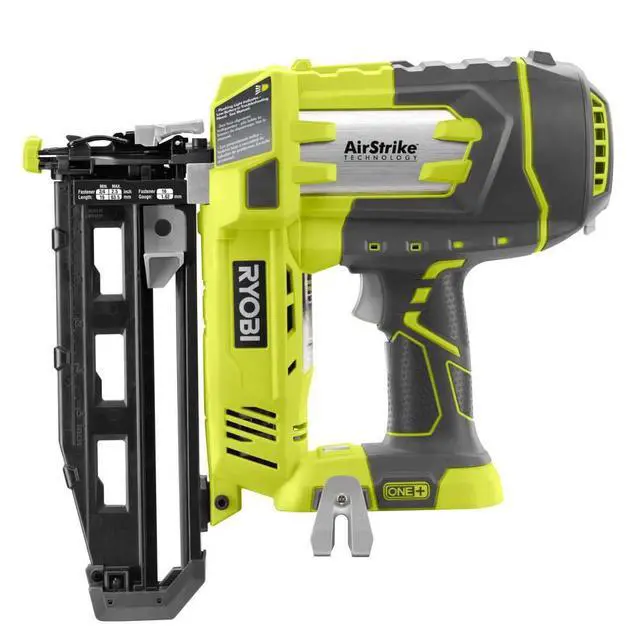 Alt view image 3 of 6 - P325 One+ 18V Lithium Ion Battery Powered Cordless 16 Gauge Finish Nailer (Battery Not Included, Power Tool Only) | Battery and Charger Sold separately