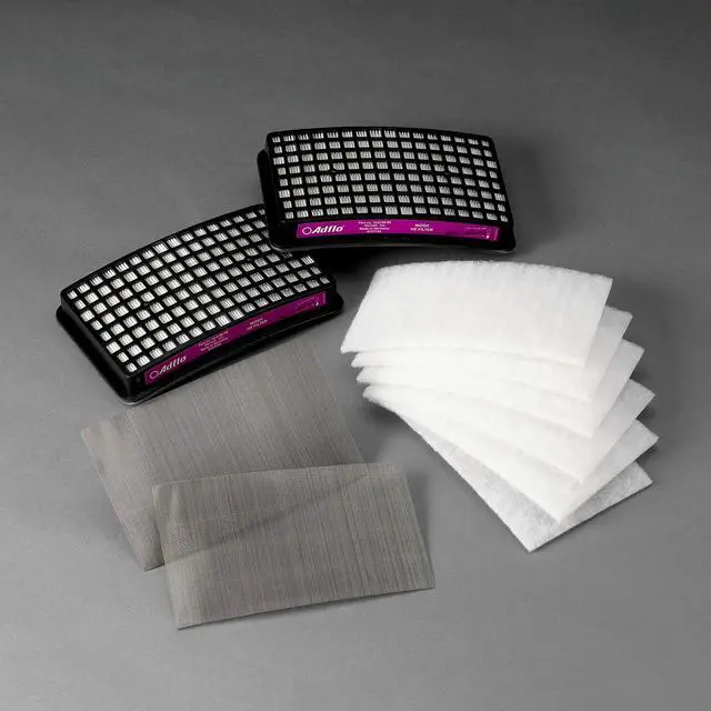 Alt view image 2 of 6 - Adflo High Efficiency Starter Kit 15-1101-99/37147(AAD), For Powered Air Purifying Respirator (PAPR)