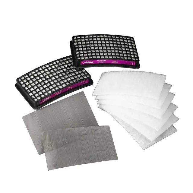 Alt view image 3 of 6 - Adflo High Efficiency Starter Kit 15-1101-99/37147(AAD), For Powered Air Purifying Respirator (PAPR)