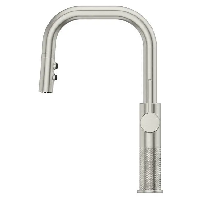 Alt view image 5 of 6 - Montay 1-Handle Pull-Down Kitchen Faucet in Stainless Steel