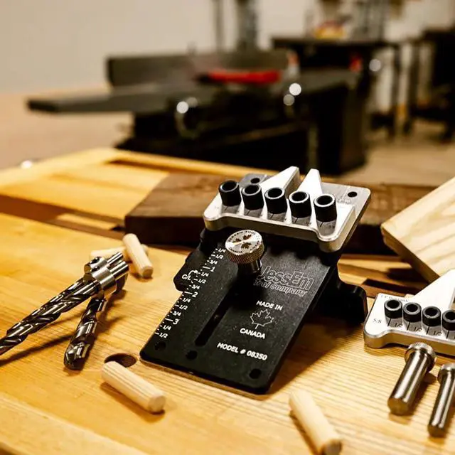 Alt view image 3 of 4 - 08350MK Dowelling Jig Master Kit Precision Woodworking Joinery Tools