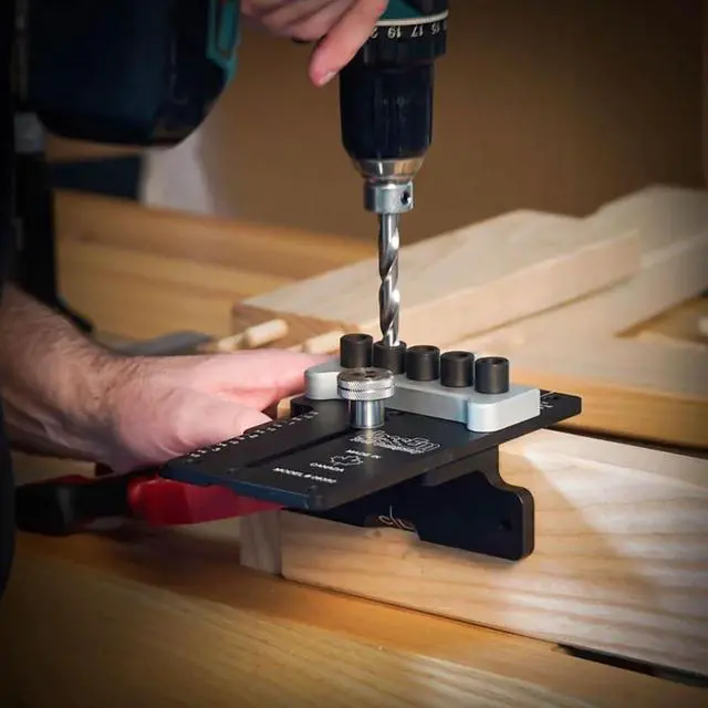 Alt view image 4 of 4 - 08350MK Dowelling Jig Master Kit Precision Woodworking Joinery Tools