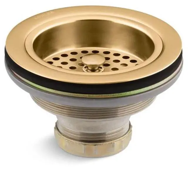 Main image of 8799-2BZ Duostrainer sink drain and strainer, Vibrant Brushed Moderne Brass