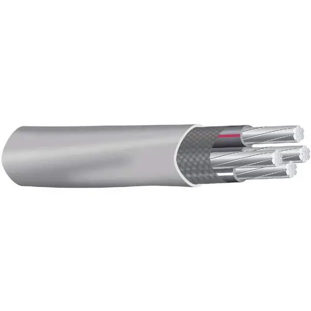 Alt view image 4 of 6 - 75' 2-2-2-4 SER Aluminum Service Entrance Cable 600V
