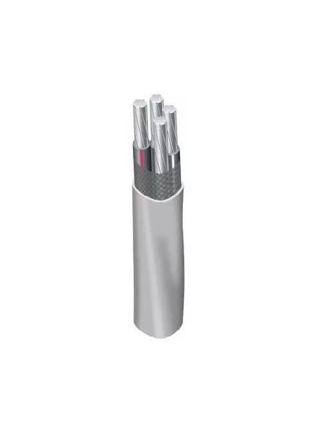Alt view image 5 of 6 - 75' 2-2-2-4 SER Aluminum Service Entrance Cable 600V
