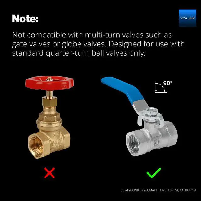 Alt view image 4 of 6 - Smart Water Valve Controller, with Valve Operator, Easy No-Plumber DIY Installation, Remote Control, Compatible with Alexa/Google Assistant, IFTTT - Hub Required