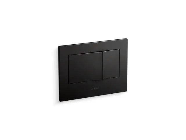 Alt view image 2 of 2 - 8857-BL Bevel Flush actuator plate for 2"x4" in-wall tank and carrier system
