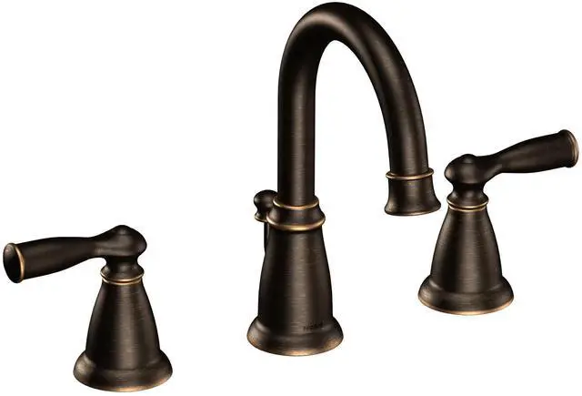 Main image of WS84924BRB Banbury Two-Handle High Arc Bathroom Faucet, Mediterranean Bronze