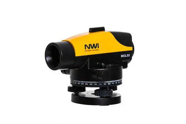 Alt view image 3 of 5 - NWI NCLP32 32X Automatic Optical Level Kit with Tripod and Grade Rod, Professional Survey Transit, Accurate Builders Level for Land Surveying