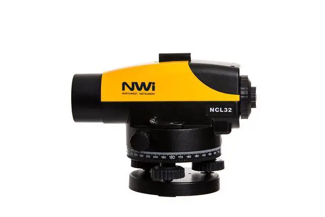 Alt view image 5 of 5 - NWI NCLP32 32X Automatic Optical Level Kit with Tripod and Grade Rod, Professional Survey Transit, Accurate Builders Level for Land Surveying