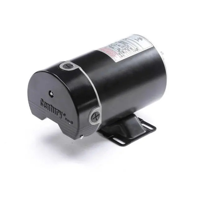 Alt view image 3 of 6 - A.O. Smith BN25V1 1 HP, 3450 RPM, 1 Speed, 115 Volts, 12 Amps, 1 Service Factor, 48Y Frame, PSC, ODP Enclosure, Rigid Base Pool Motor