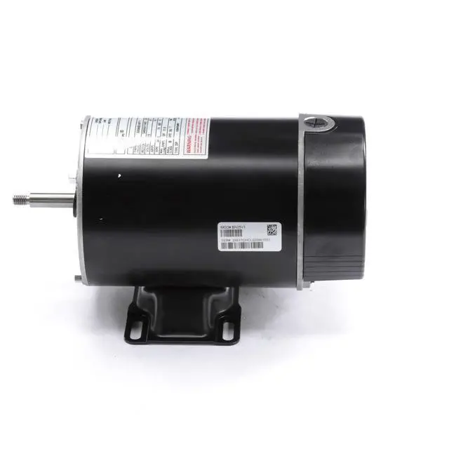 Alt view image 6 of 6 - A.O. Smith BN25V1 1 HP, 3450 RPM, 1 Speed, 115 Volts, 12 Amps, 1 Service Factor, 48Y Frame, PSC, ODP Enclosure, Rigid Base Pool Motor