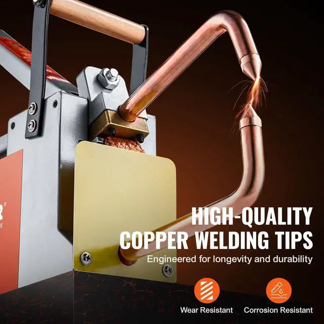 Alt view image 4 of 6 - Portable Spot Welder, 1/8-inch Spot Welder Machine with 1.5KVA Input Capacity, Handheld Welding Tip Gun, Metal Sheet Spot Welding Machine