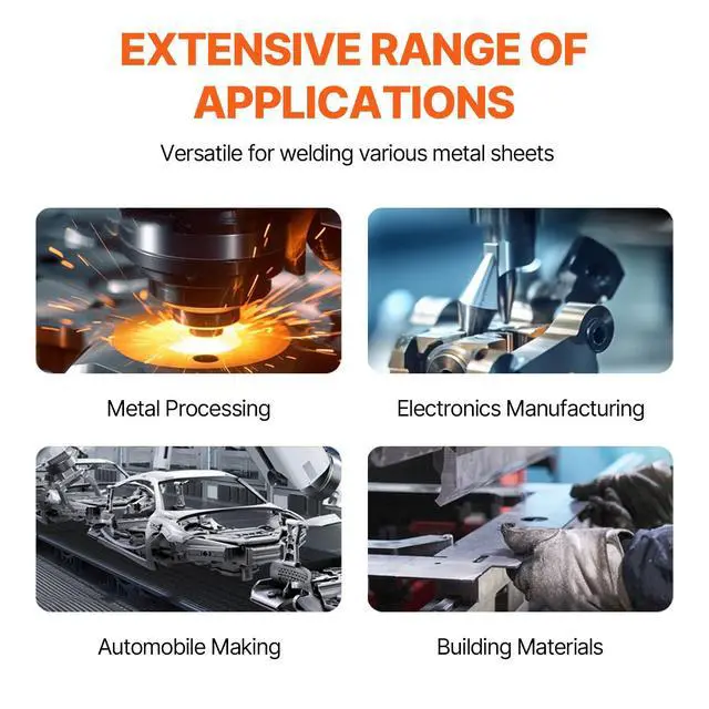 Alt view image 6 of 6 - Portable Spot Welder, 1/8-inch Spot Welder Machine with 1.5KVA Input Capacity, Handheld Welding Tip Gun, Metal Sheet Spot Welding Machine