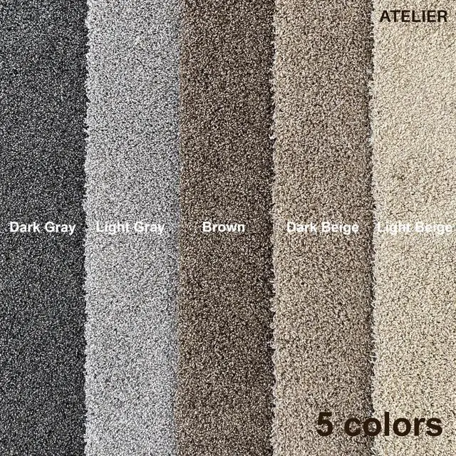 Alt view image 6 of 6 - Luxury Carpet Tiles - Super Plush - Light Beige (33sf)