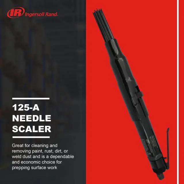 Alt view image 2 of 6 - 125-A Air Needle Scaler with 1/8-Inch Stroke