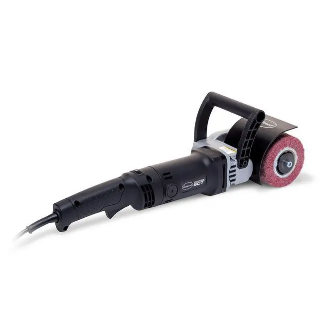 Alt view image 2 of 6 - Contour SCT Surface Conditioning Tool With Storage Rack | Heavy Duty Automotive Metal Preparation Tools Includes 120 Grit Finishing Drum 80 and 120 Grit Stripping Drums