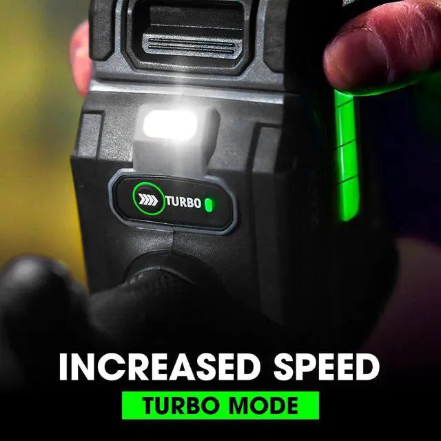 Alt view image 3 of 6 - 24V Brushless Cordless 1/2-Inch 1,400 In-Lbs Torque 2-Speed Drill Driver Turbo Mode Kit with 2.5Ah, 5.0Ah Lithium Batteries and 160W Fast Charger - FX1171T-2B