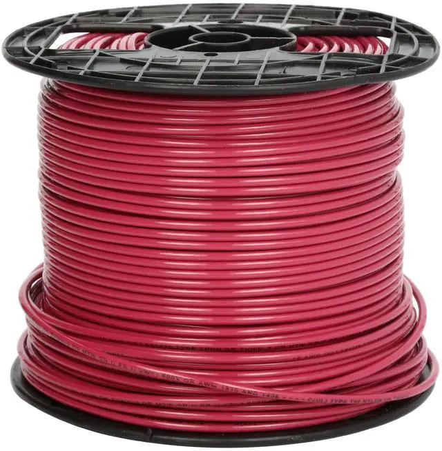 Main image of 22966601 Stranded THHN 12 Gauge Building Wire, 500-Feet, Red