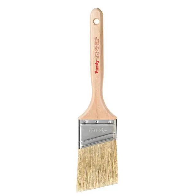 Alt view image 4 of 4 - 144116425 White Bristle Angular Trim Extra Oregon Brush, 2-1/2-Inch, 6-Pack