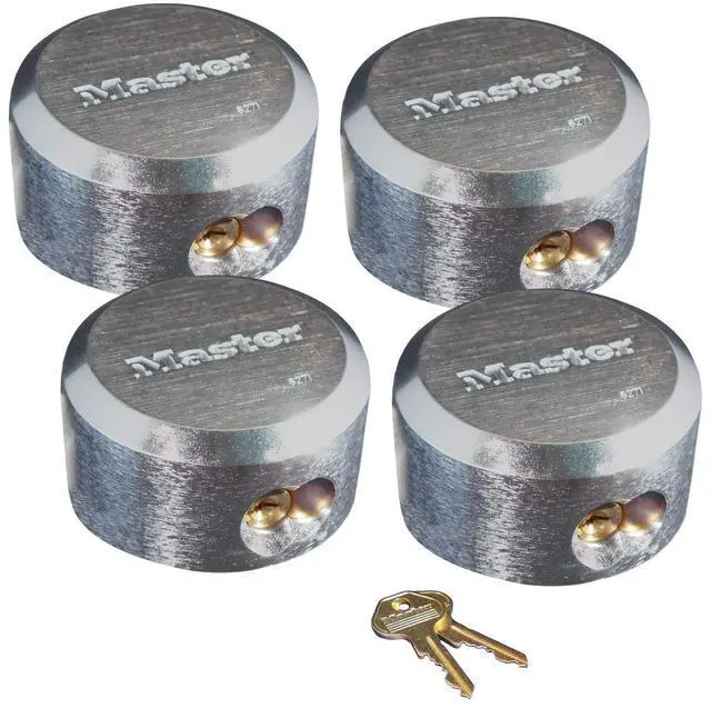 Main image of Pro Series - (4) Hidden Shackle Padlocks Keyed Alike 6271KA-4