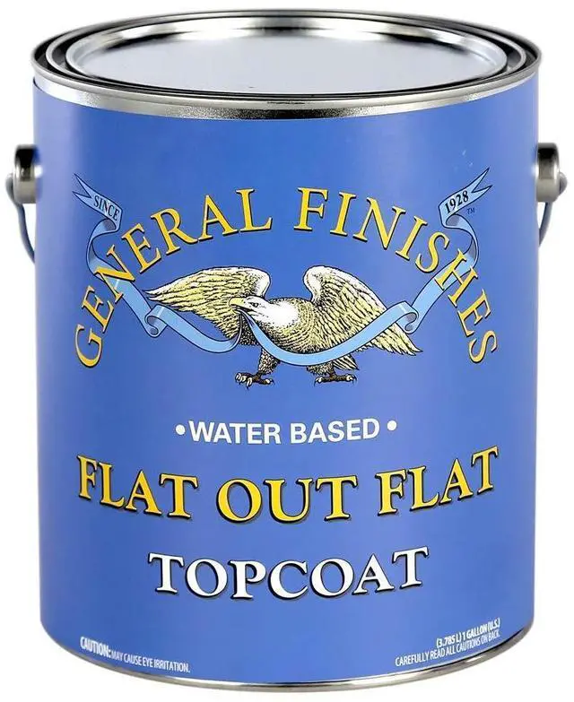 Main image of Flat Out Flat Topcoat, Gallon