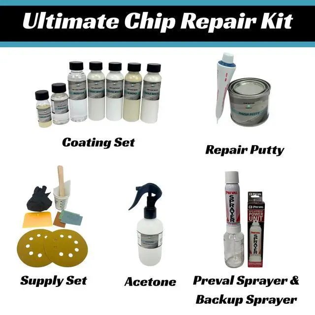 Alt view image 2 of 5 - Tub Repair Kit with Color Match, Strong Fiberglass Repair kit, Seamless Small Repairs to Holes Cracks and Chips