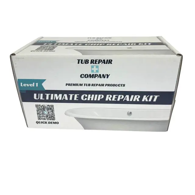 Alt view image 4 of 5 - Tub Repair Kit with Color Match, Strong Fiberglass Repair kit, Seamless Small Repairs to Holes Cracks and Chips