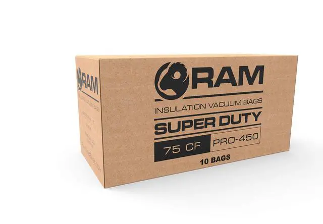 Alt view image 3 of 6 - (20) Insulation Removal Vacuum Bag - Super Heavy Duty Tear-Proof 6 FT X 4 FT - Easy-Fill SPOUT & Lowest DUST Filter - Contractors #1 Choice - EST 450 LBS / 75 CF PRO-450 (3.5 oz Strength)