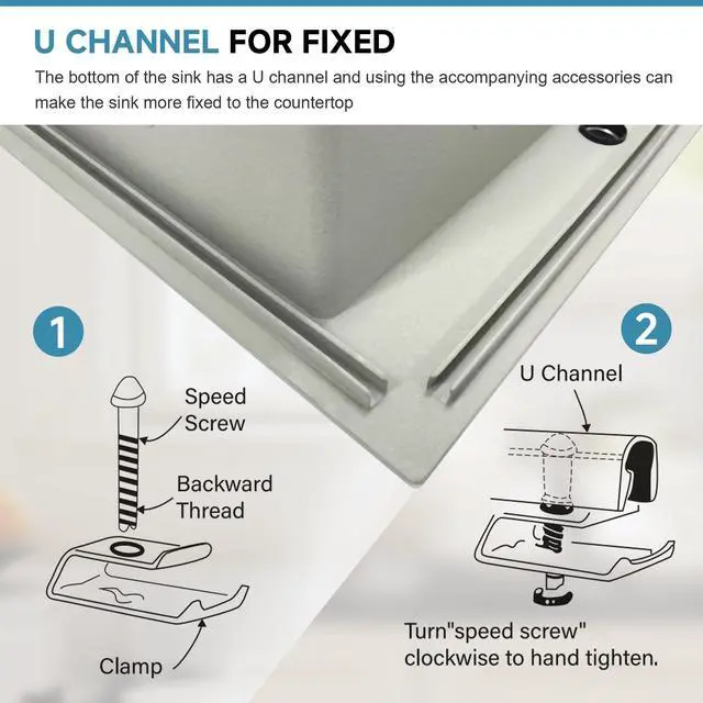 Alt view image 6 of 6 - 33 Inch Drop In Double Bowl 33x22 Topmount Kitchen Sink | 304 Stainless Steel, 18 Gauge Thickness, Two Holes with Cover, Strainer & Grid Included, Brushed Satin Finish, 33" x 22" x 9"