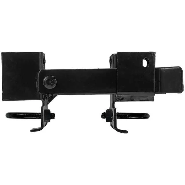 Alt view image 6 of 6 - Black Chain Link Residential Strong Arm Double Gate Latch - for 1-3/8" Gate Frames - CASE Qty 8