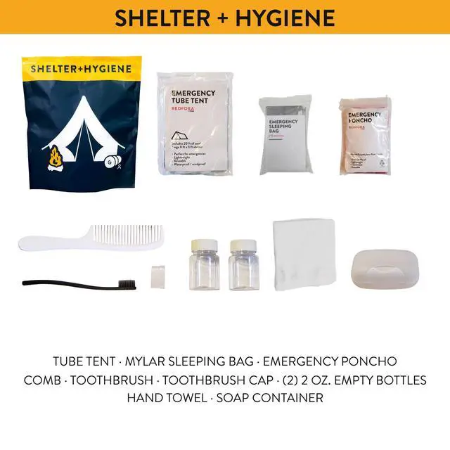 Alt view image 3 of 6 - Complete Earthquake Bag - 3 Day Emergency kit for Earthquakes, Hurricanes, Wildfires, Floods + Other disasters