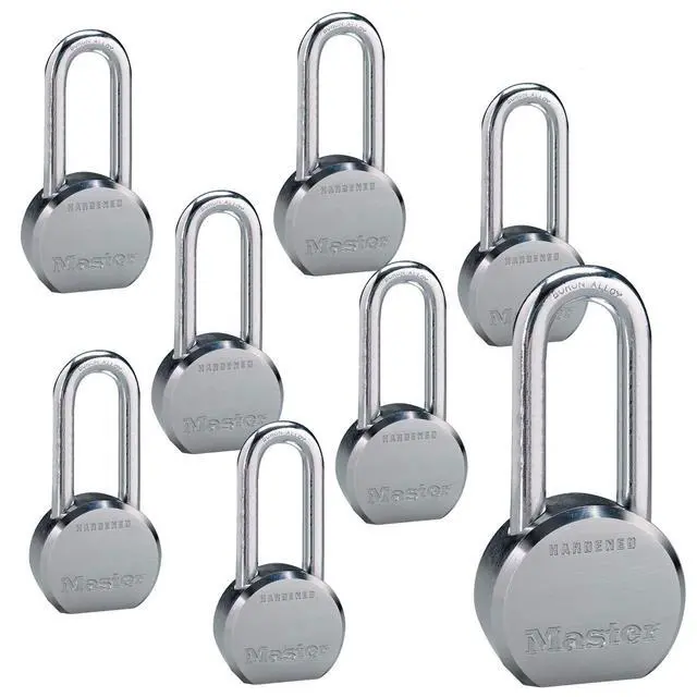 Alt view image 4 of 6 - (8) High Security Pro Series Keyed Alike Padlocks w/16 Keys, 6230NKALH-8 w/BumpStop Technology
