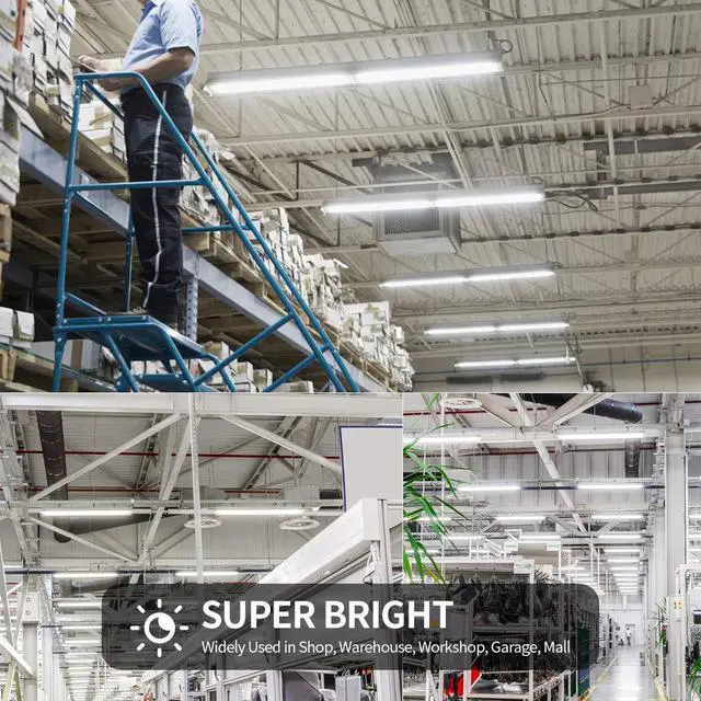 Alt view image 4 of 6 - 8FT LED Tube Light, T8 8FT LED Bulbs 45W 5000K Daylight White FA8 Base Tube Lights, Fluorescent Light Bulbs Replacement, Frosted Cover, 5400Lumens, Dual-End Powered(25 Pack)