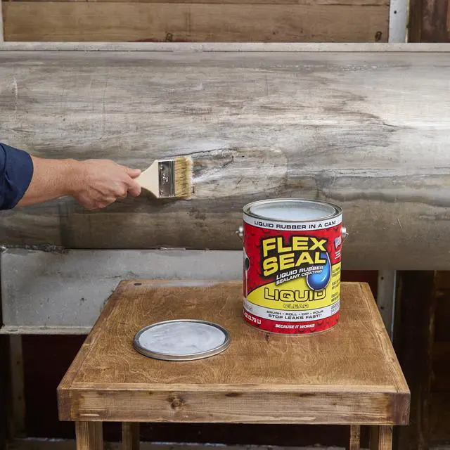 Alt view image 4 of 6 - Rubber Coating Sealant, Waterproof, Flexible, Breathable, and UV Resistant, Roof Repair, Basements, RV, Campers, Trailers, Marine, EPDM, Masonry, Clear, 1 Gallon