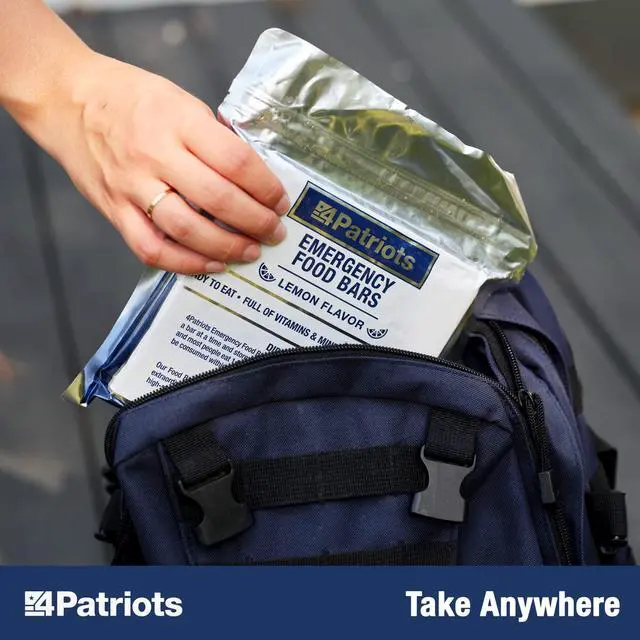 Alt view image 5 of 6 - Emergency Food Bars: Non-Perishable S.O.S Ration Designed to Last 5 Years, 1 Case (10packs) - 90 Servings