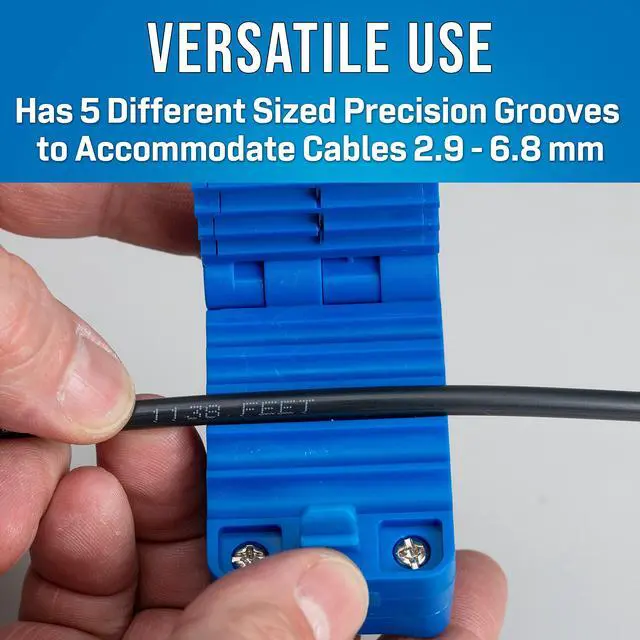 Alt view image 3 of 5 - MS-316 Fiber Optic Cable Mid Span Slit & Ring Tool (2.9 mm - 6.8 mm)