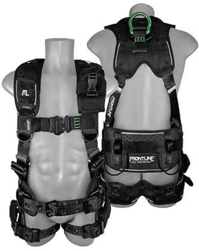 Main image of 250CTB Elite Construction Harness | Aluminum Hardware | OSHA&ANSI