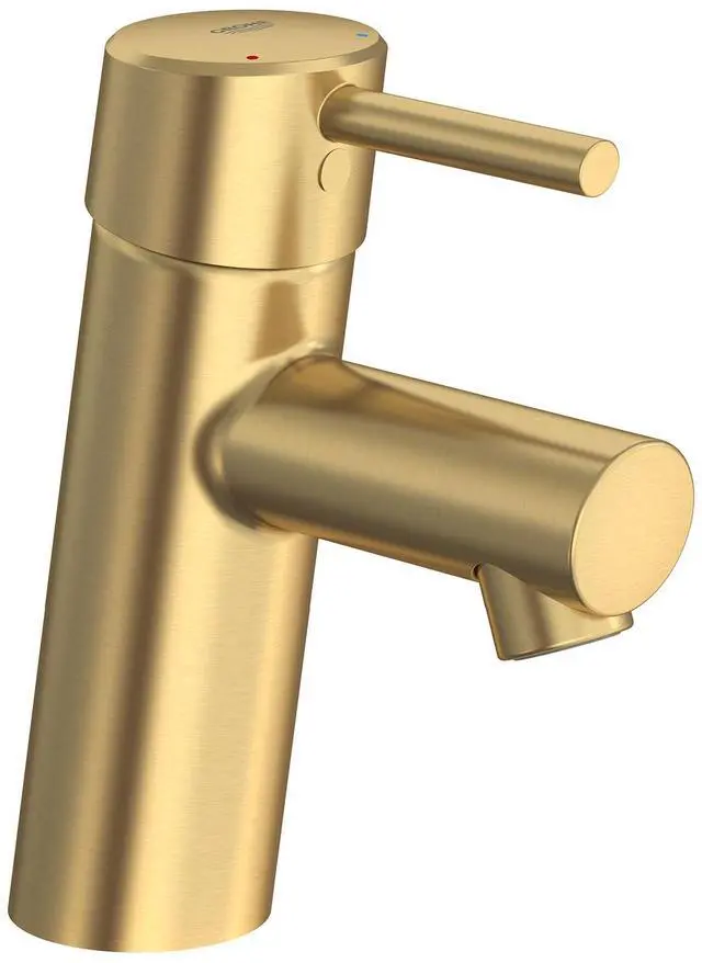 Main image of 34270GNA Concetto, Single Hole Single-Handle S-Size Bathroom Faucet 1.2 GPM, Brushed Cool Sunrise (Brushed Gold)