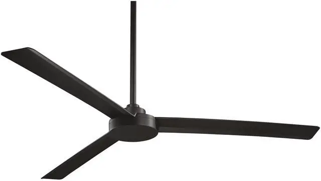 Main image of Minka Aire F624-CL Roto XL 62-Inch Outdoor Ceiling Fan, Coal