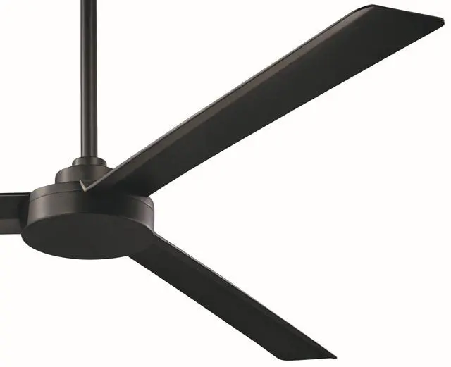Alt view image 2 of 6 - Minka Aire F624-CL Roto XL 62-Inch Outdoor Ceiling Fan, Coal