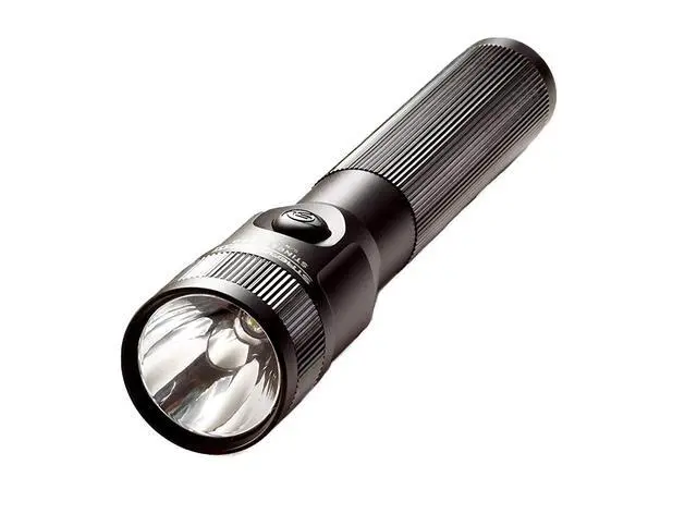 Alt view image 2 of 5 - 75713 Stinger 425-Lumen LED Rechargeable Flashlight with NiMH Battery and 120V AC/12V DC 2-Holders, Black