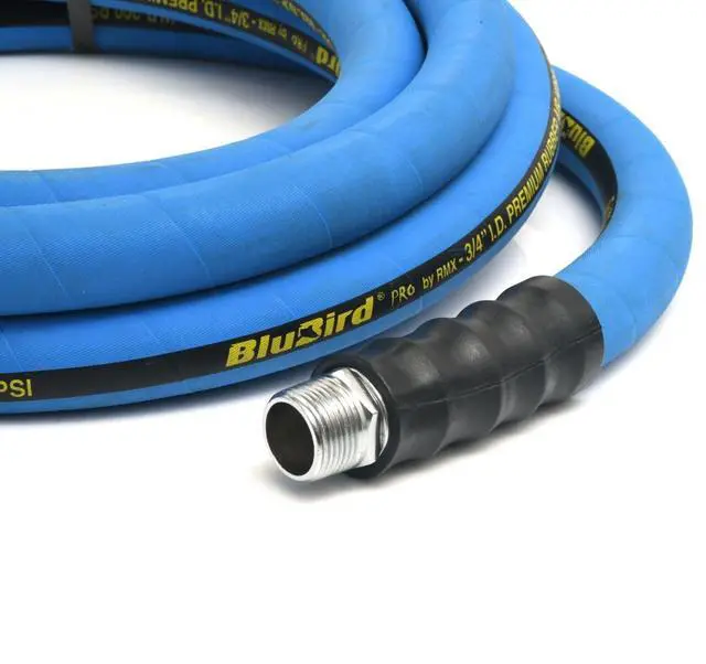 Alt view image 3 of 6 - Lightest & Strongest Rubber Air Hose - 40% Lighter - Perfect for 1" Impact (3/4" x 100')