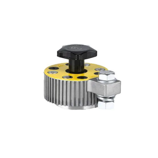 Alt view image 2 of 5 - 600 Amp Switchable Magnetic Welding Ground Clamp - Heavy Duty On/Off Grounding - 200+ lb Hold Force