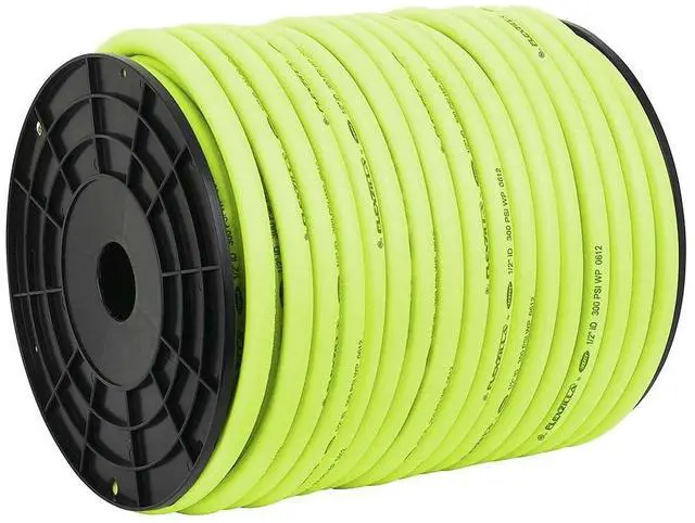 Main image of Pro Air Hose, Bulk Plastic Spool, 1/2 in. x 250 ft, Heavy Duty, Lightweight, Hybrid, ZillaGreen - HFZ12250YW