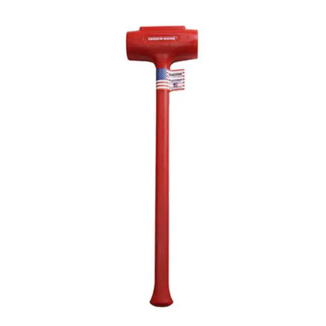 Alt view image 3 of 3 - Polyurethane Dead Blow Hammer (144 oz, Red)