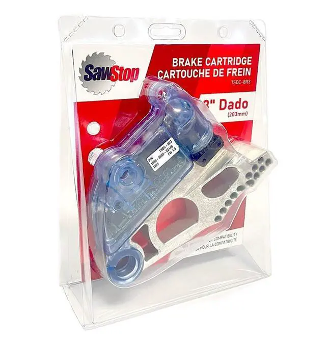 Alt view image 3 of 4 - Table Saw Brake Cartridge for 8 inch Dado Sets TSDC-8R3 (Equivalent to TSDC-8R2)