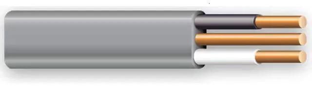 Main image of 10/2 UF-B Wire, Underground Feeder and Direct Earth Burial Cable (100Ft Cut)